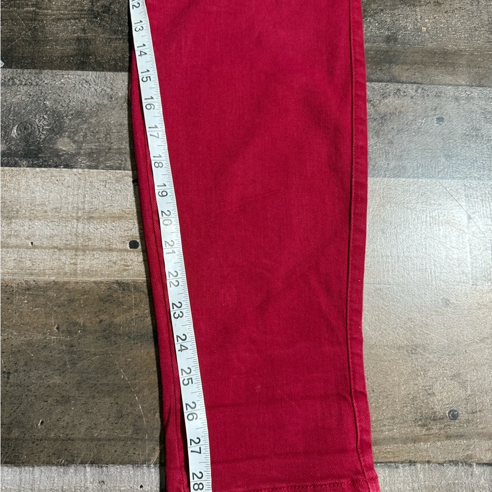 Judy Blue Garment‎ Dyed Red Pants- 9/29 - Picture 3 of 8